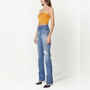 RtA Malka Vintage Destroyed Distressed Denim Jeans